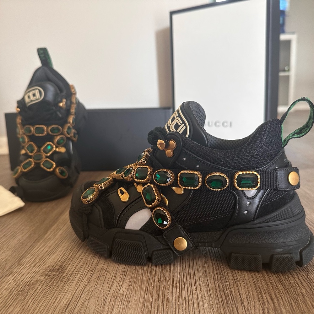 Gucci black shoes size 35/5